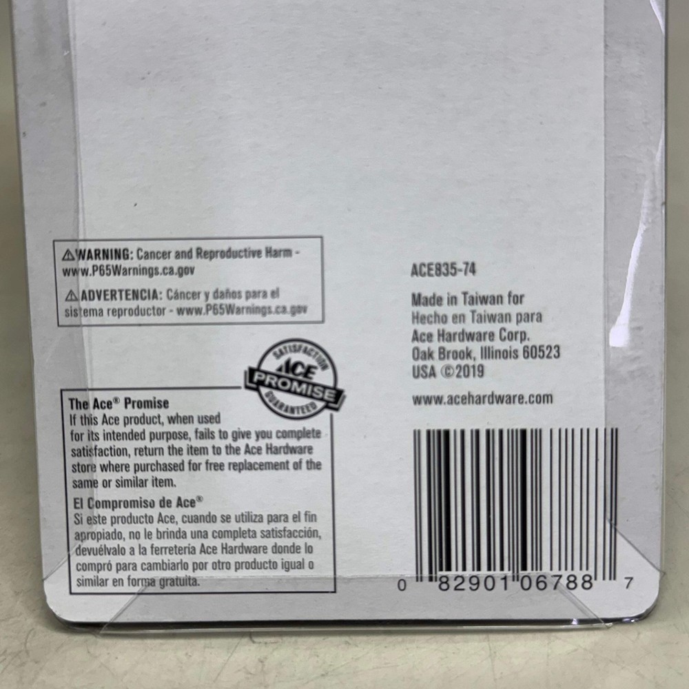 ACE Flush Lever Sz 9" Chrome 4020558