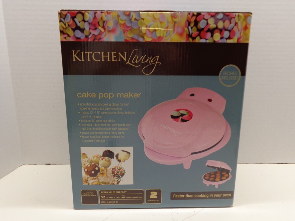 Kitchen Living Cake Pop Maker Pink