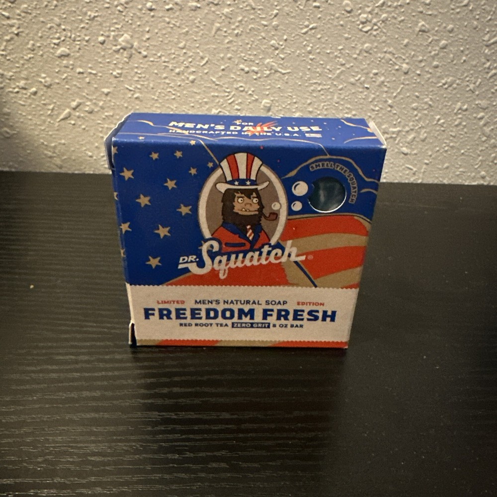 DR. Squatch Freedom Fresh Bar Soap - 5oz