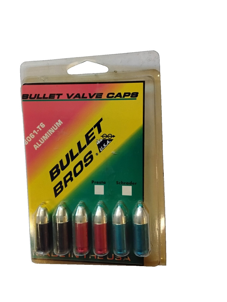 Bullet Bros Valve Caps - Schrader