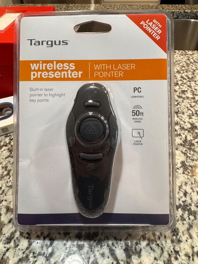 Targus Wireless USB Presenter with Laser Pointer - AMP16US