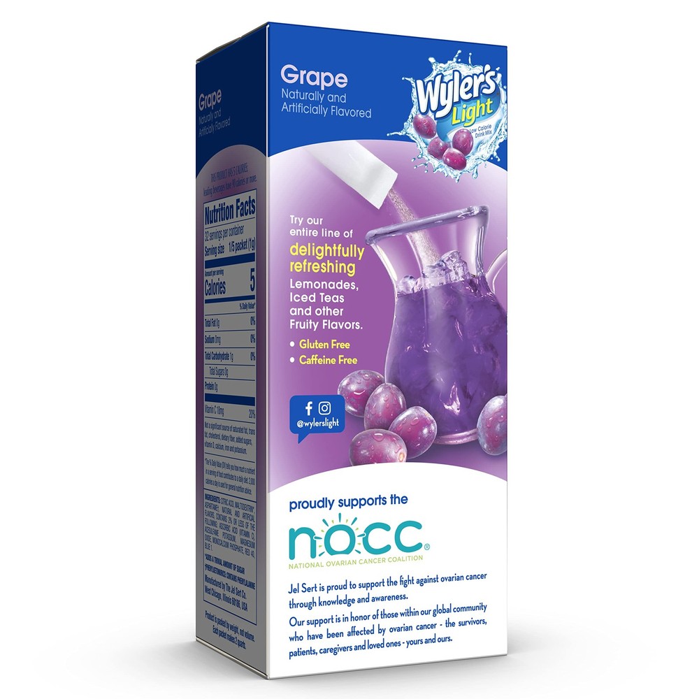 Pitcher Packs, Water Drink Mix, Grape, 6 Boxes (36 Pitcher Packets)