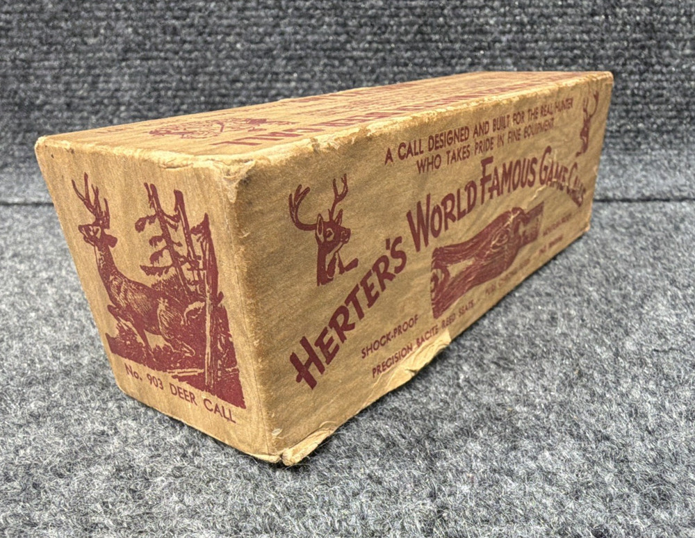 Herter's 903 Deer Master Deer Call Original Box