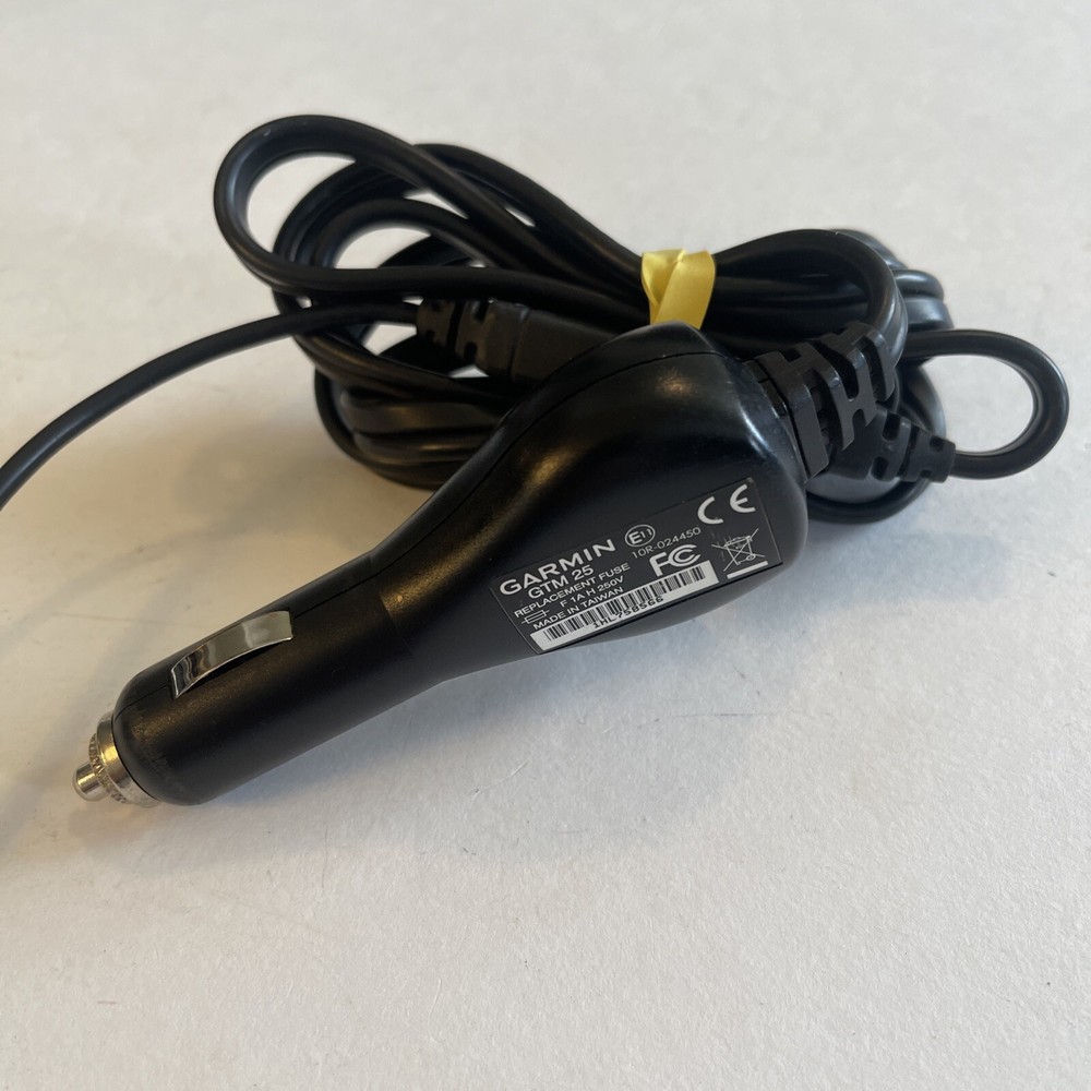 Garmin Nuvi GPS Unit 350 Leather Case, Power Cord Working. Bundle