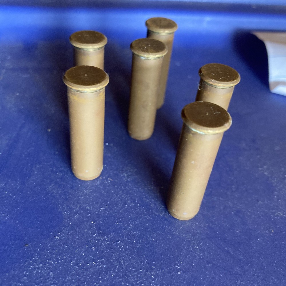 6 brass 357 dummy bullets