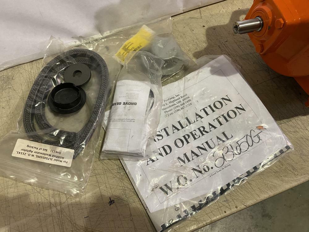 PROQUIP AGITATOR SPEED REDUCER # LF-45 RATIO: 45.16