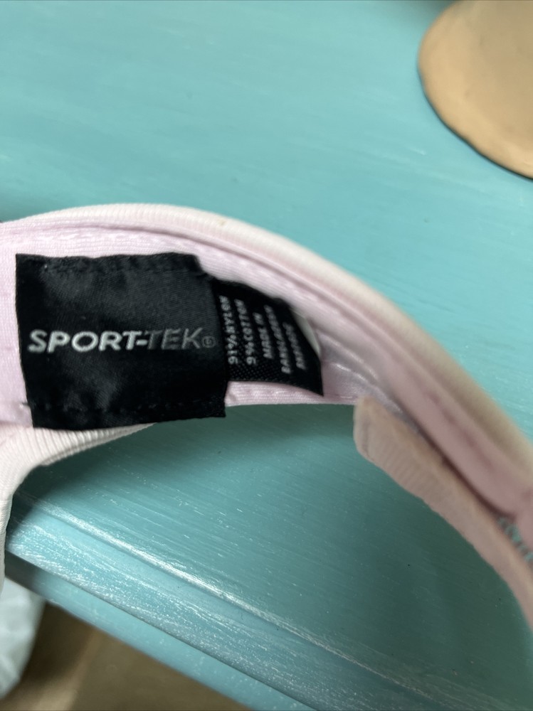 Dodge Ladies Pink Visor Like New Without Tags Strap Back Adjustable
