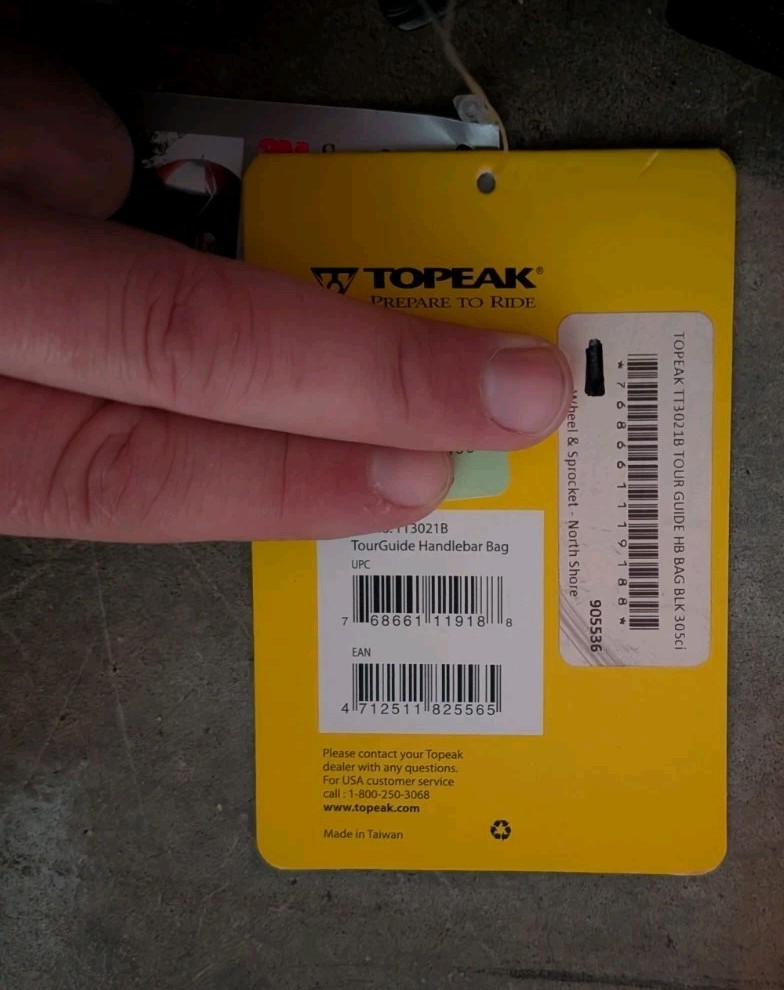 Topeak Tour Guide Handlebar Bag