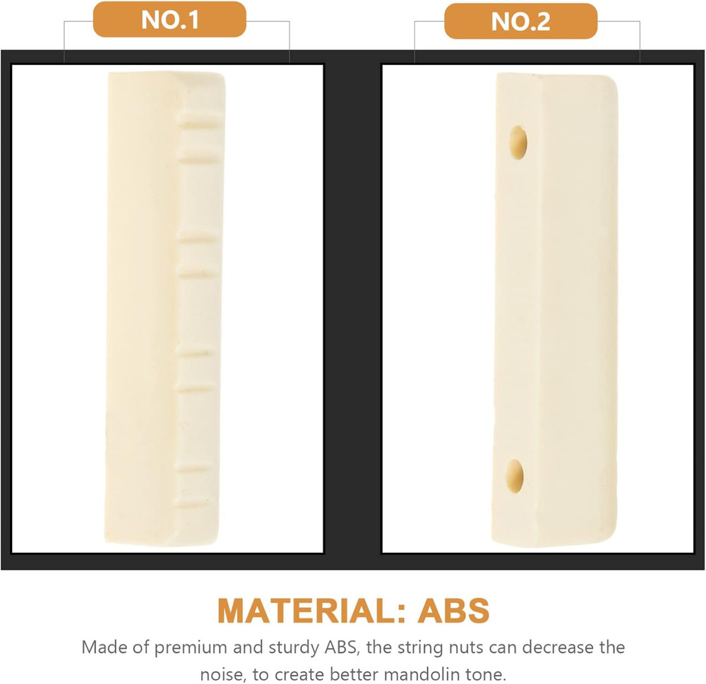 Mandolin String Nuts 2 Pack Lightweight Mandolin Neck Rest Pillow Accessory for