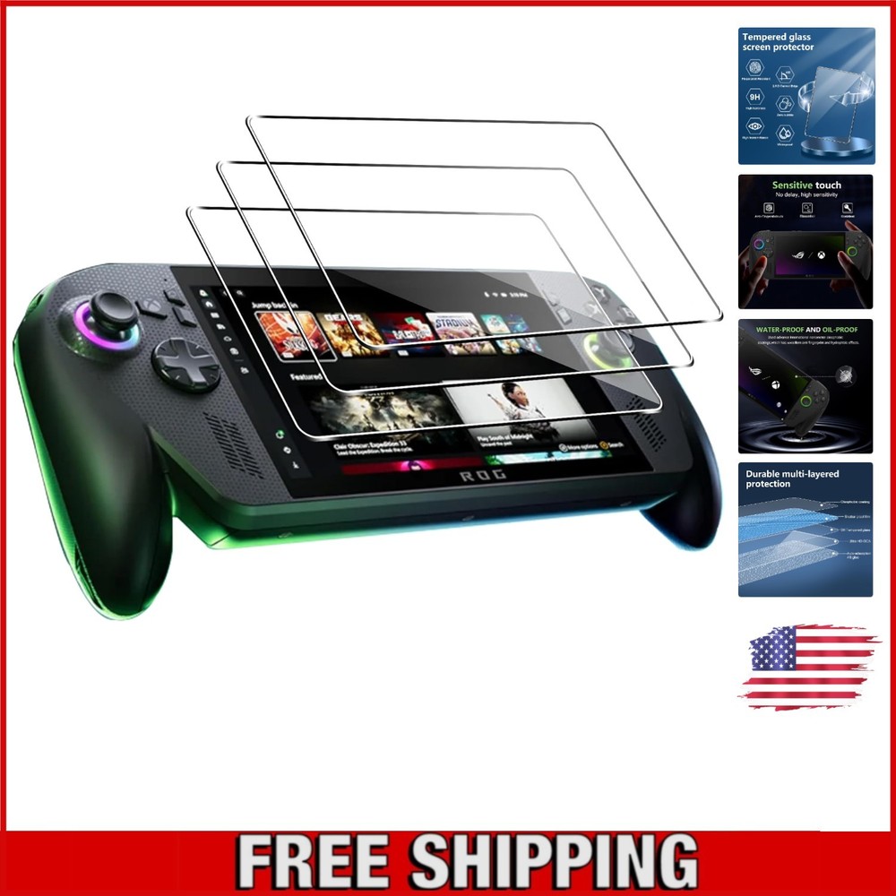 Ultimate 9H Hardness Screen Protector for Xbox Ally/X - 7 Inch, 3 Pack