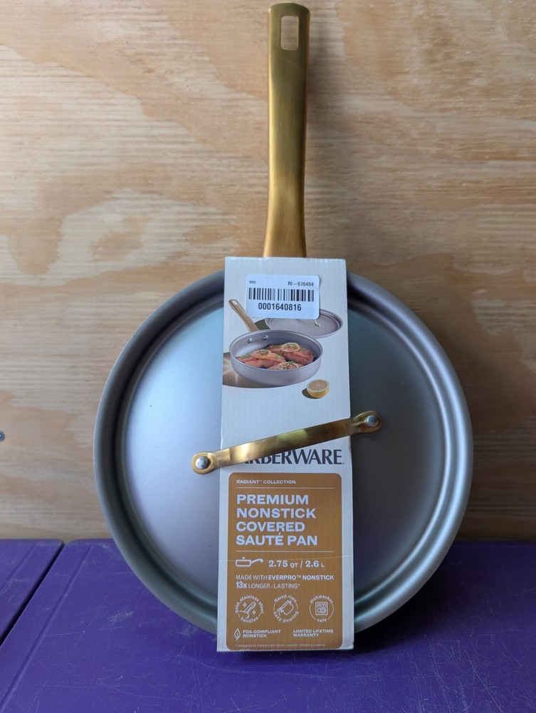 Farberware Radiant 2.75qt Nonstick Covered Saute Pan