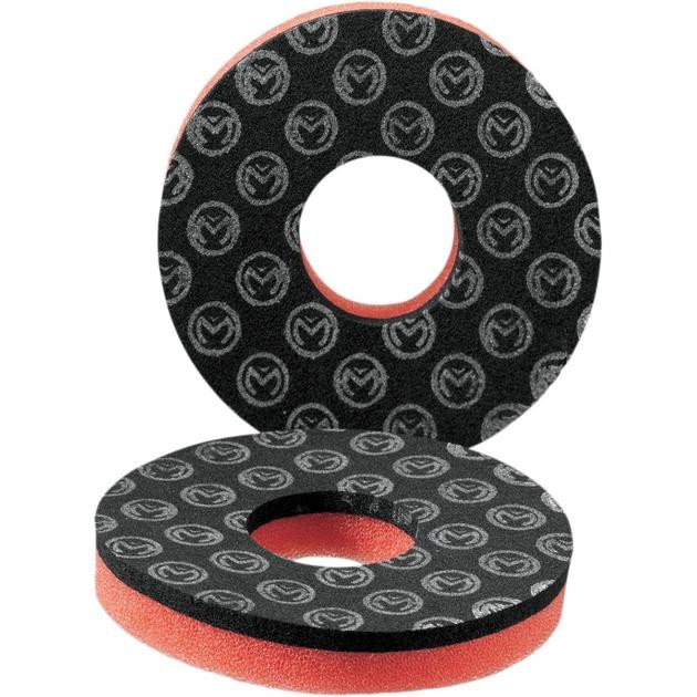 Moose Dual Layer Grip Donuts Black/Red