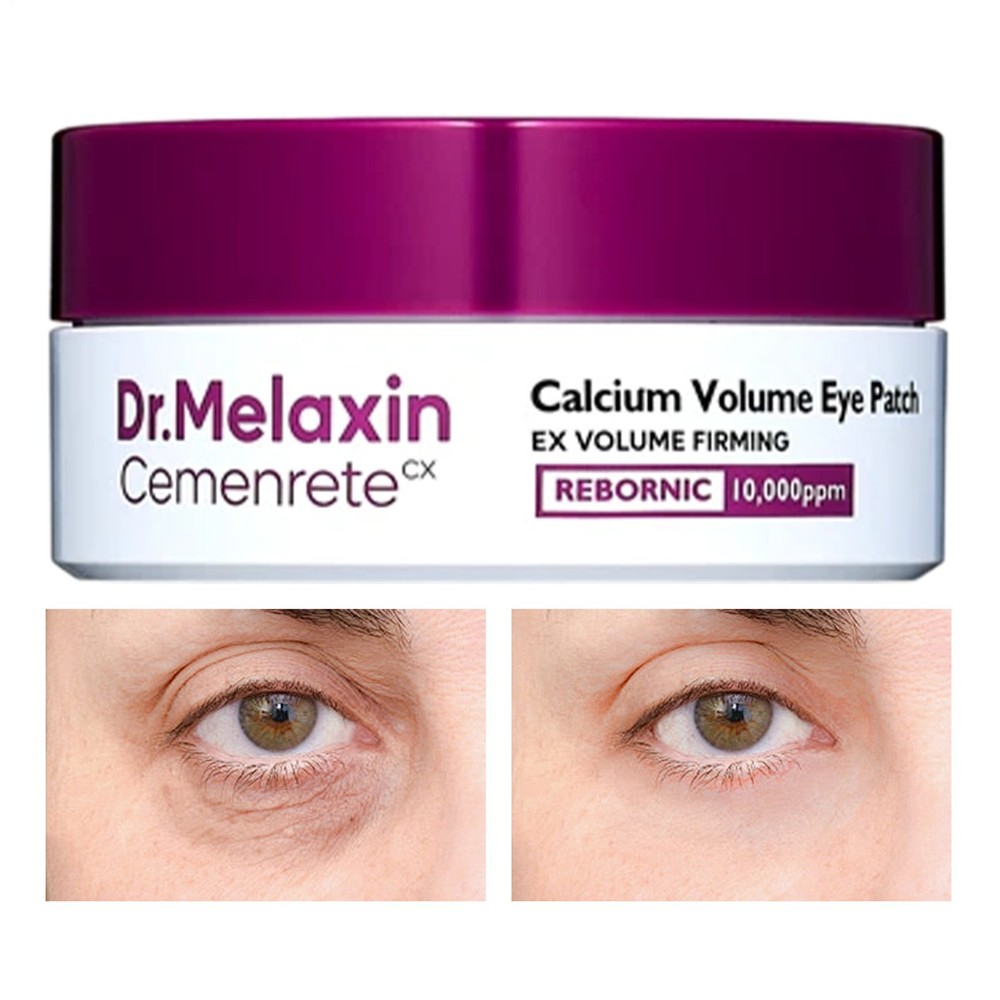 Cemenrete Calcium Volume Eye Patch 60pcs Moisture Bright K-Beauty