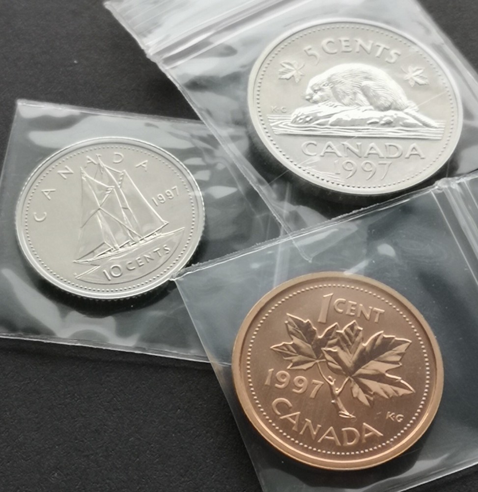*** CANADA  1997  SPECIMEN  COINS  SET ***