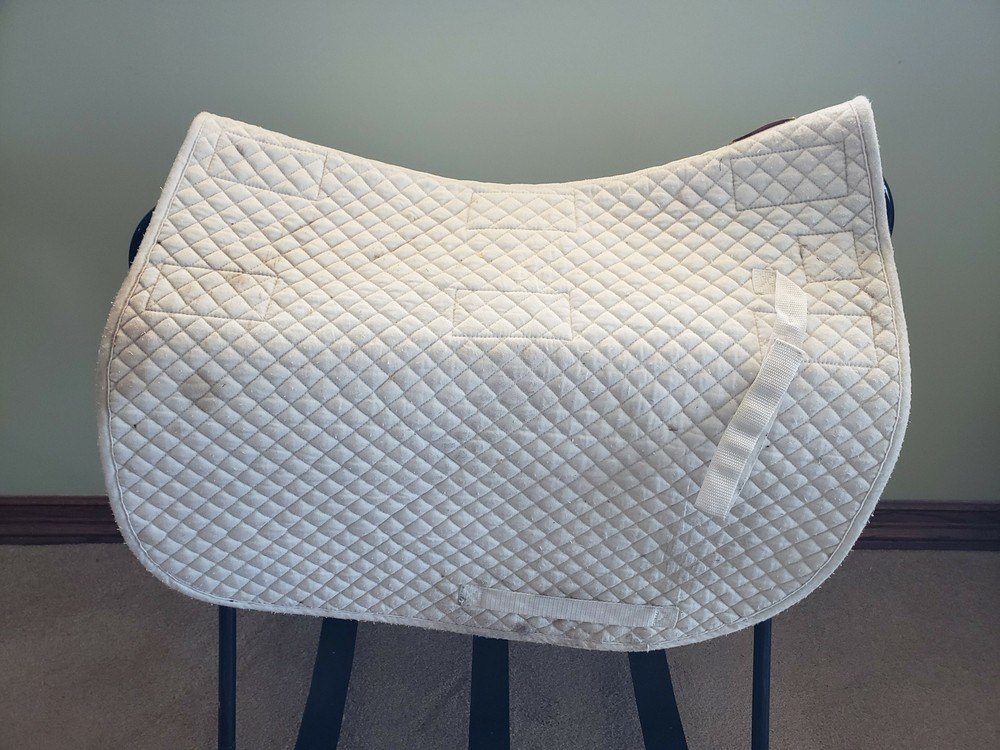 Fleeceworks Dressage Quilted Square Full Saddlepad