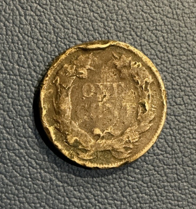 1857 Flying Eagle Cent - Copper Cent - Early U.S Coin