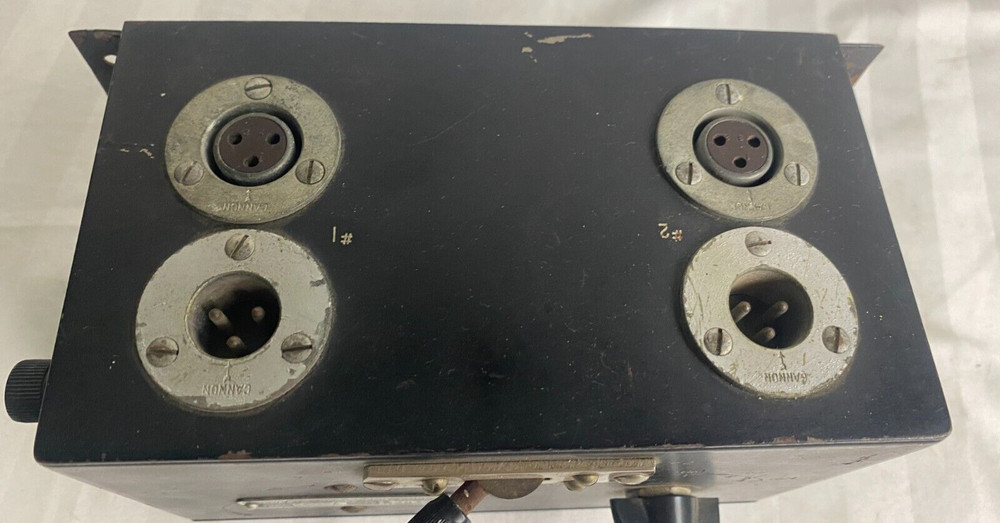 Vtg 1940s Presto 160-A Automatic Equalizer Control Box + 190S Slider Unit