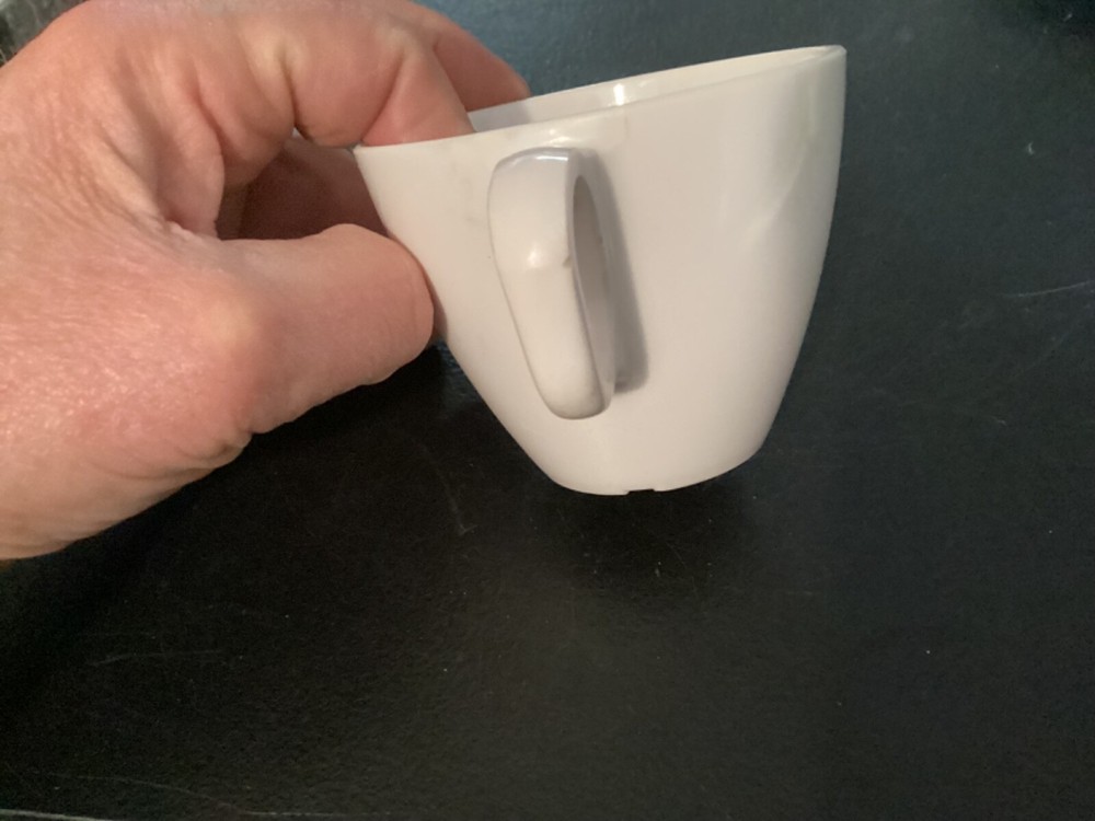 Single White Boontonware Cup Somerset #6206-8