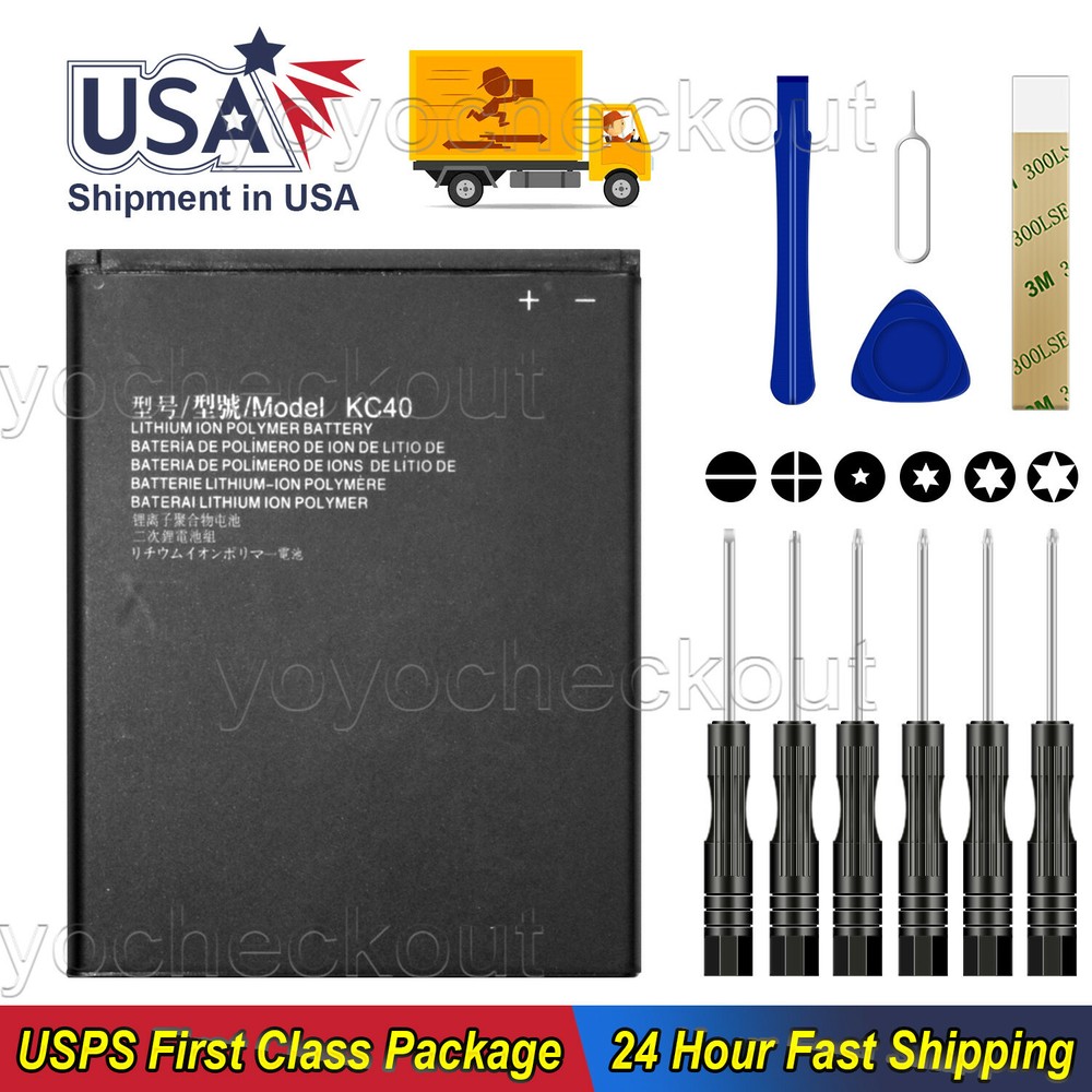 for Motorola Moto E6+ Plus Replacement KC40 Battery Tool