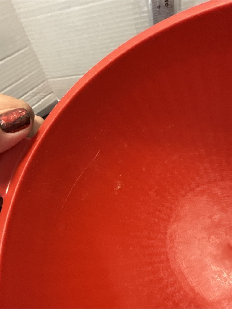 Nordic Ware Better Batter Bowl, Red,10 Cups Used