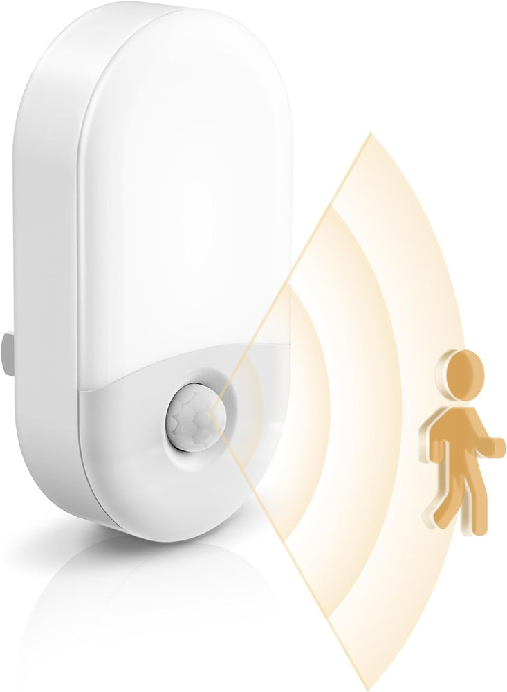 L LOHAS LED Motion Sensor Night Light, 2Pack, Motion Activated Night Light, Nigh