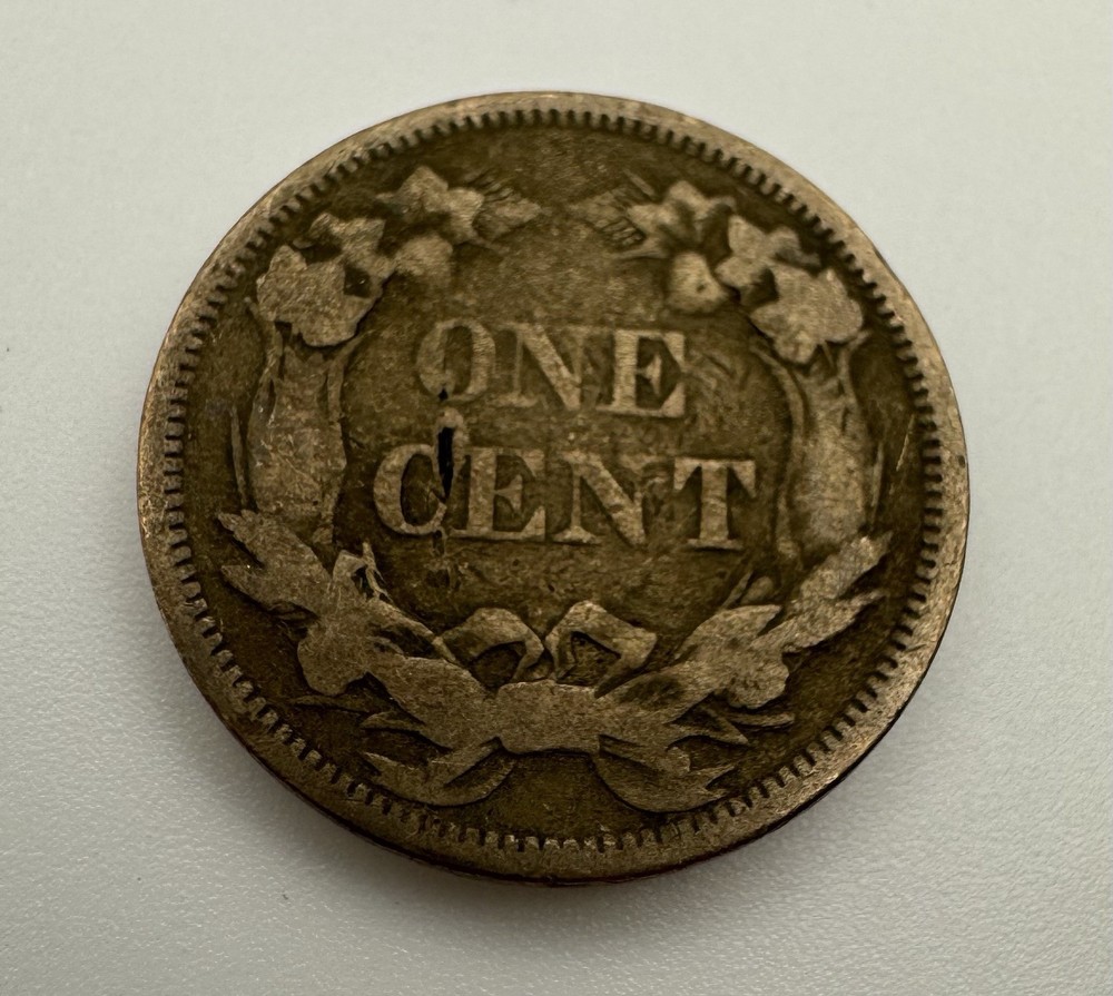 1858 1CFlying Eagle Cent Small Letter. Great Condition!