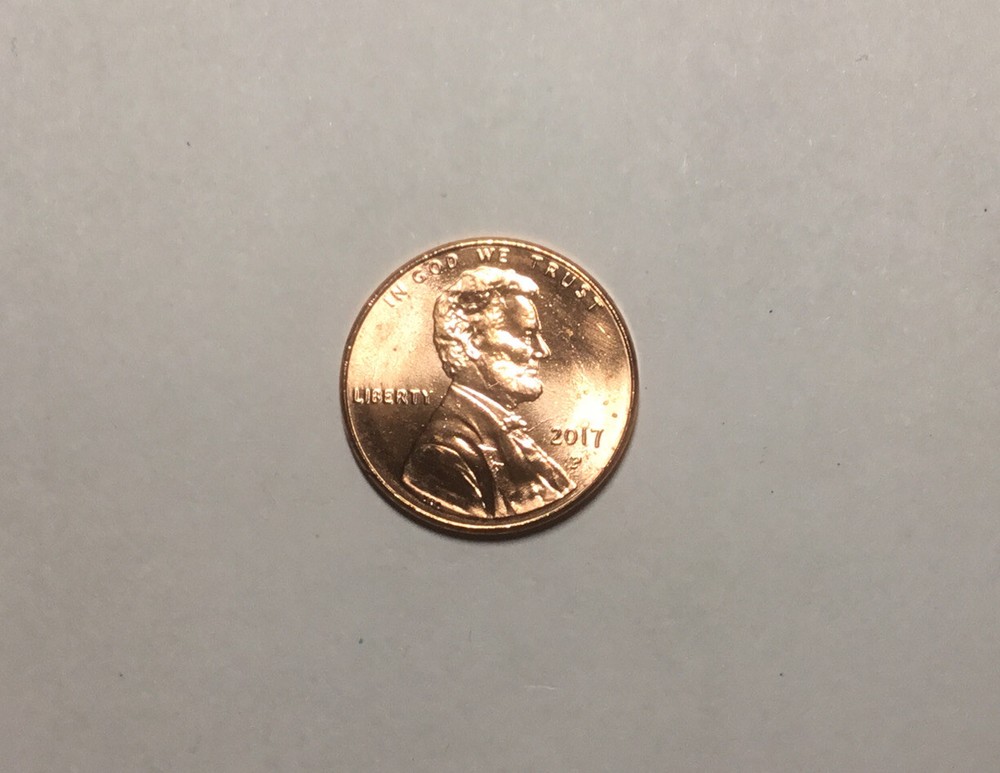 2017 P Lincoln Shield Cent (BU) With FREE SHIPPING!!!
