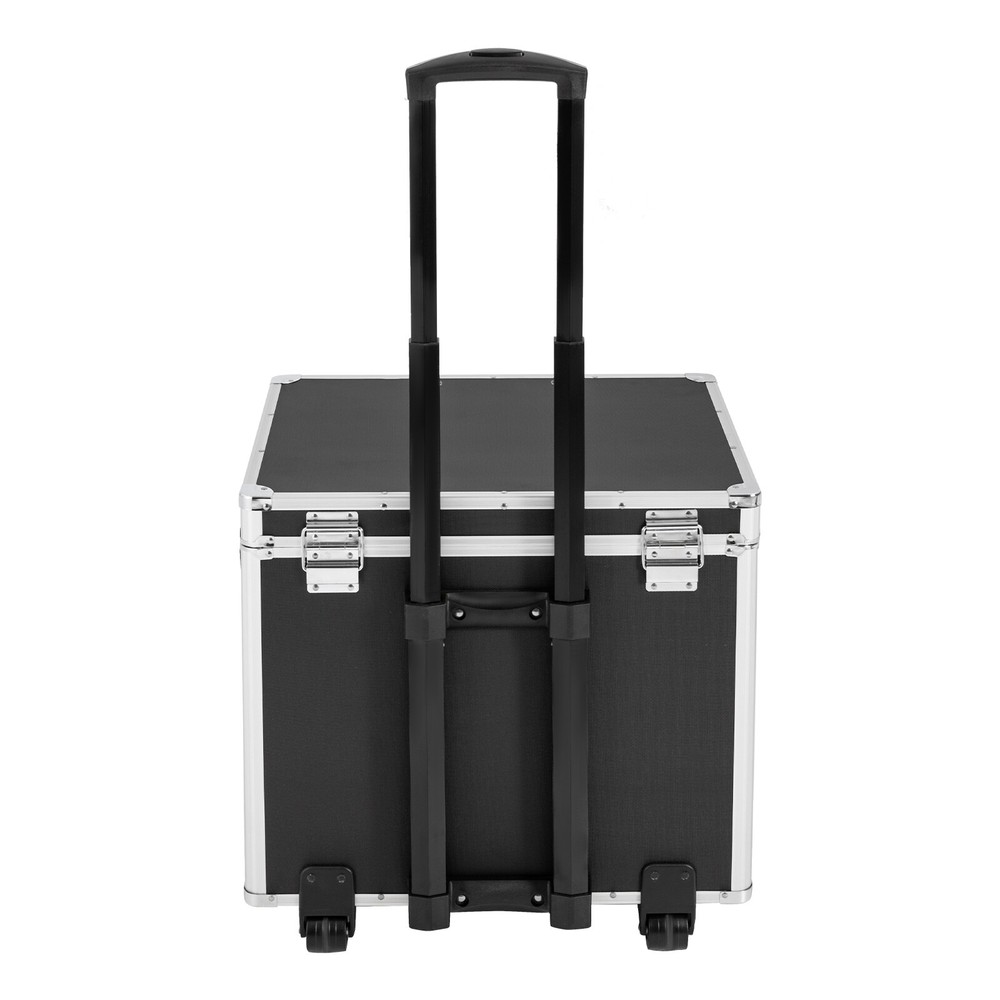 Hand pull File Case Locking Mobile Business Box Aluminum Alloy File Lock Box