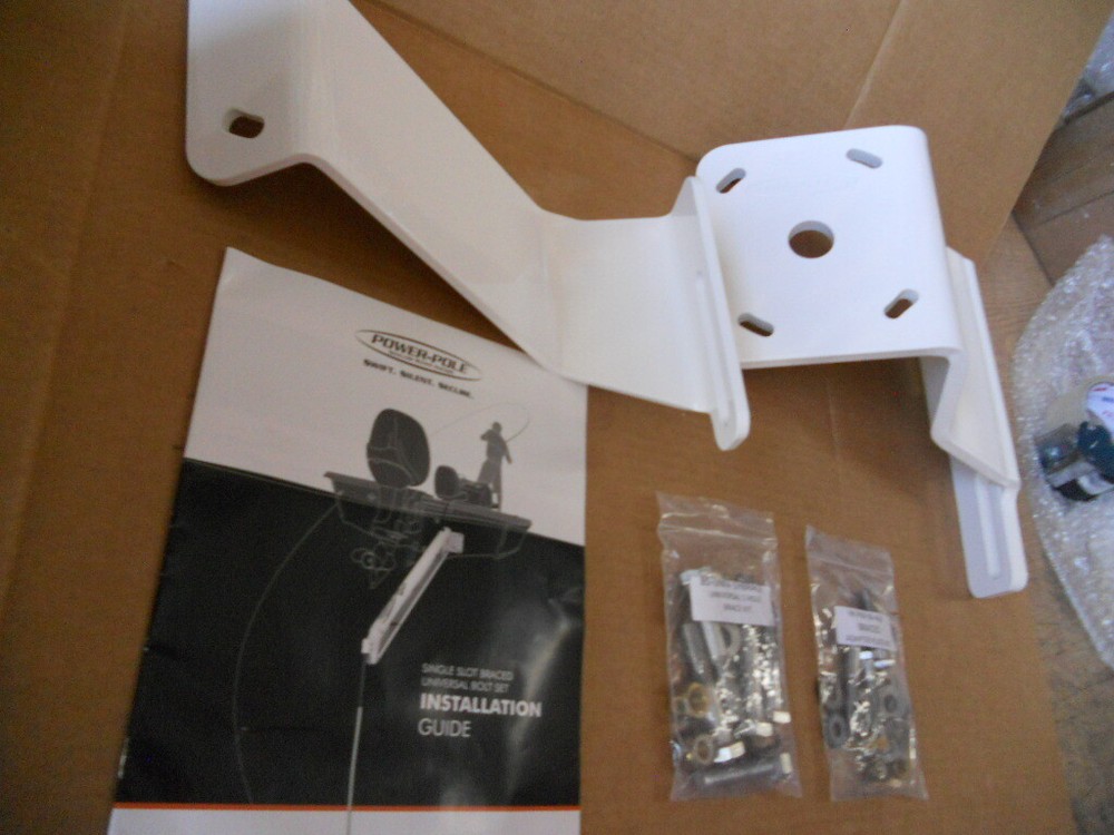 Power-Pole Adapter Braced Kit S-2-3 PORT White