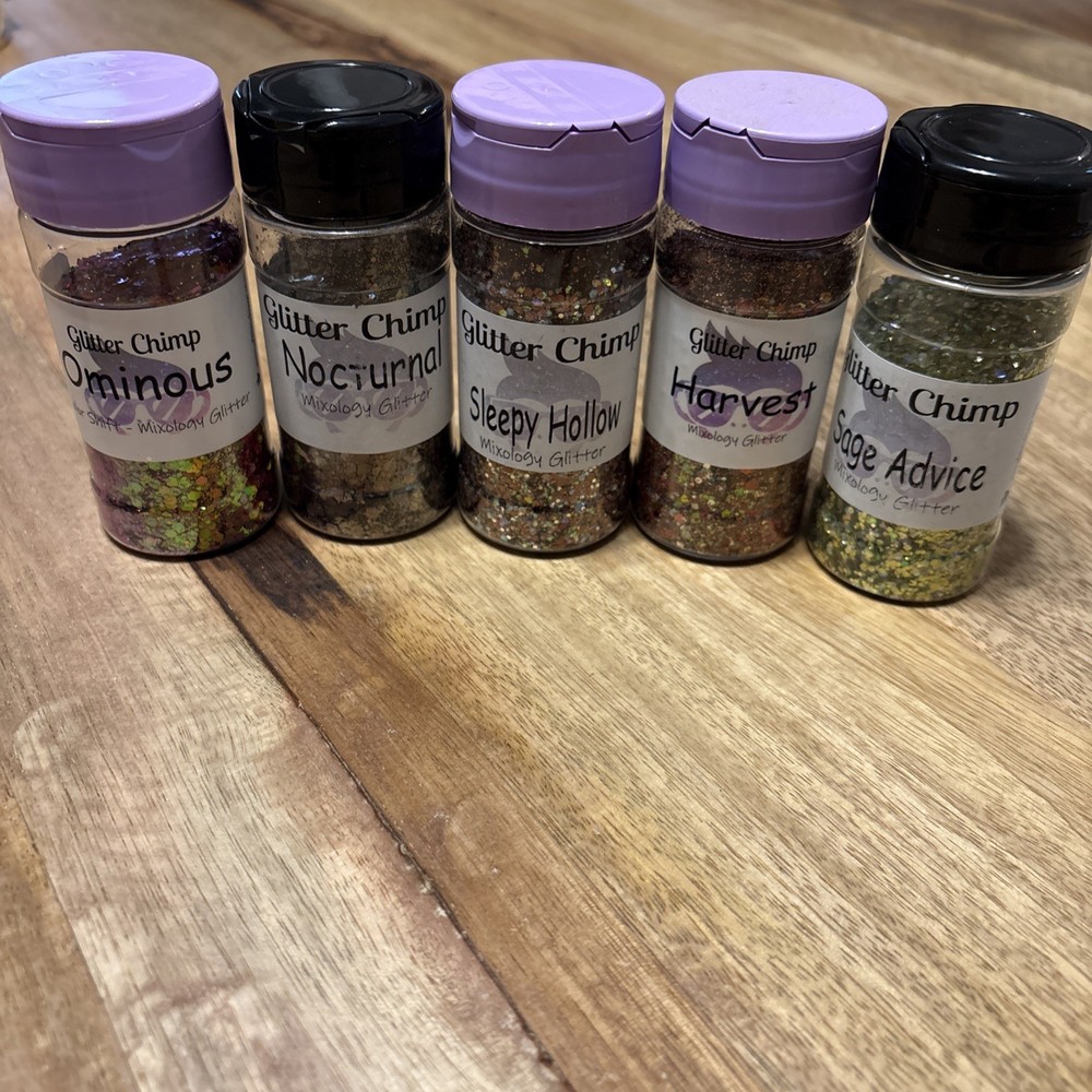 Glitter Chimp Mixology Glitter 9 Bottles