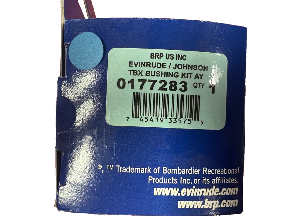 Evinrude Johnson 0177283 TBX Bushing Kit Assembly Outboard Steering