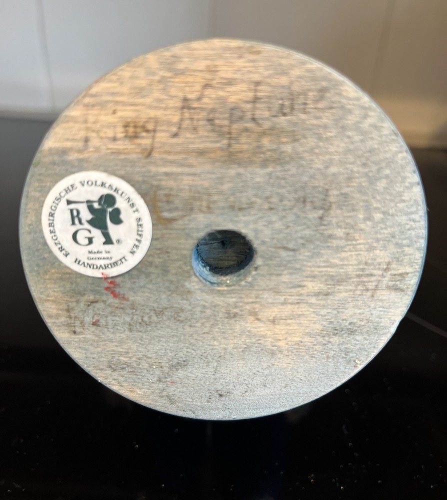 Erzgebirge 8” KING NEPTUNE Nutcracker