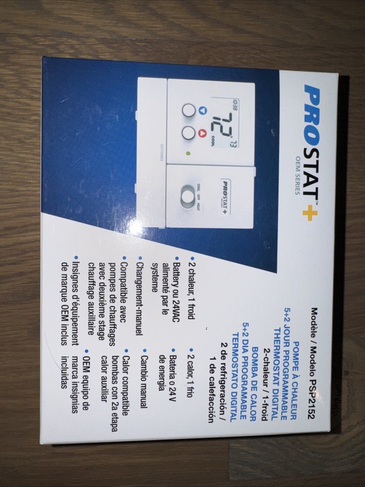 Prostat Plus Model PSP2152 Thermostat