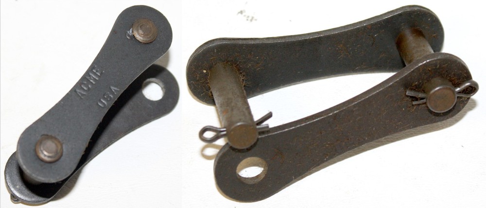 A2080 Conveyor Roller Chain Master / Connecting Link 2" Pitch .625" Roller