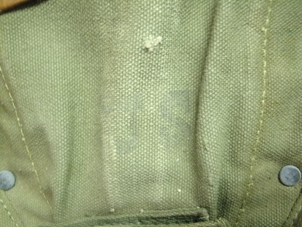 CANVAS M56 M1956 SHOVEL E TOOL COVER NAMED