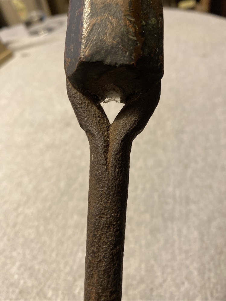 Antique #5 Solid Copper Soldering Iron