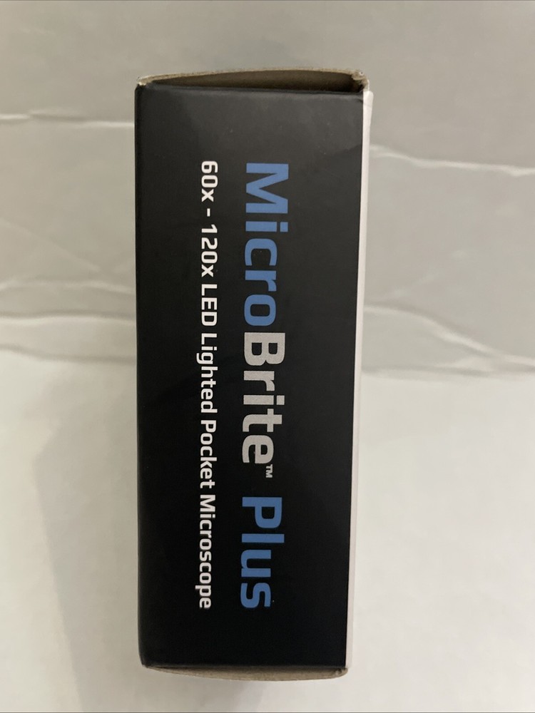 Carson Microbrite Plus Led Pocket Microscope 60X 120X Magnification Education...