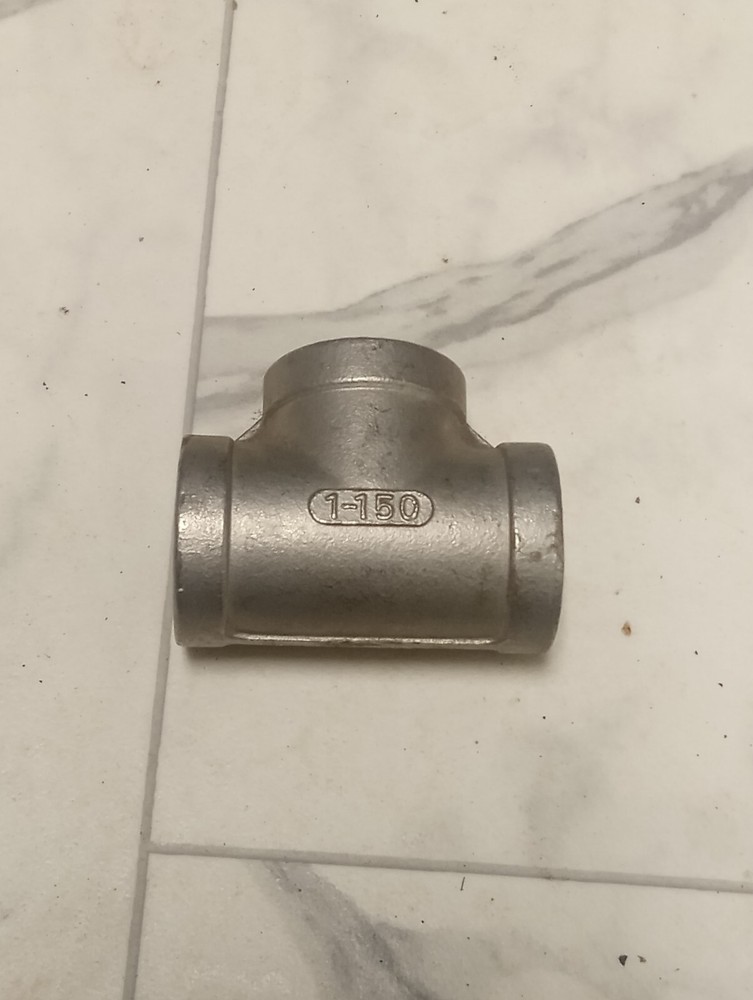 STAINLESS STEEL 316 EQUAL TEE BSP 150lbs