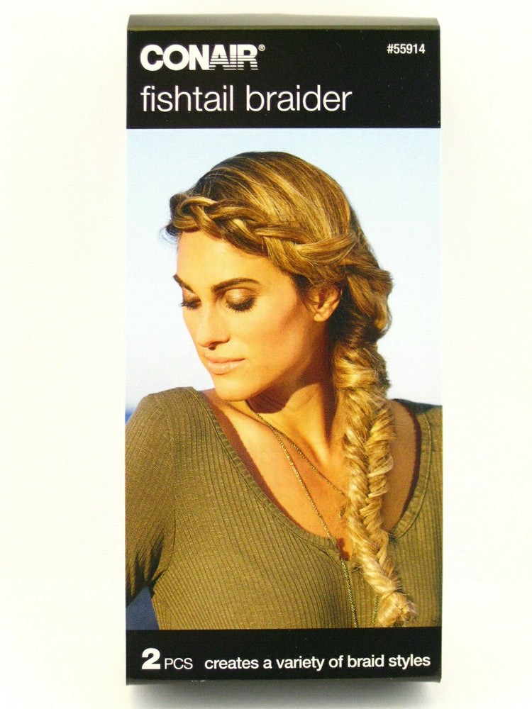 CONAIR FISHTAIL BRAIDER - 2 PCS. (55914)