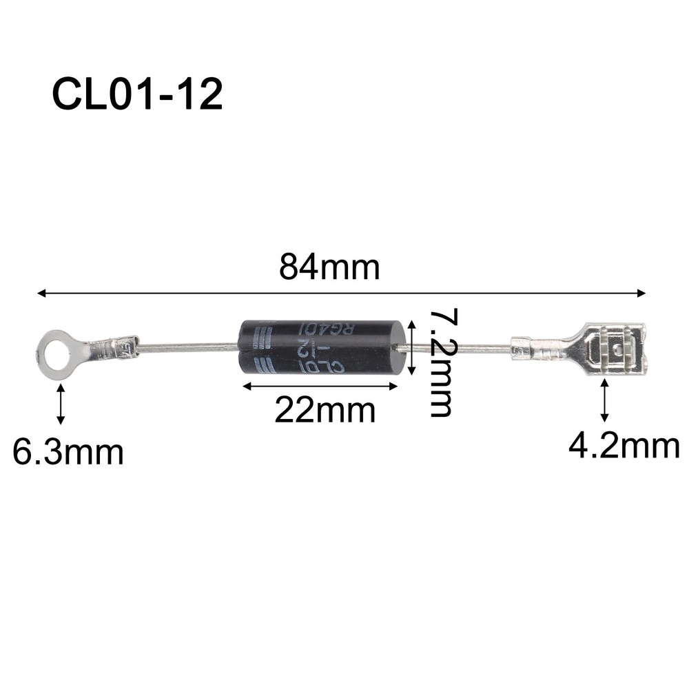 5pcs Microwave-Oven Unidirectional CL01-12 One-Way High Voltage Diode Rectifier