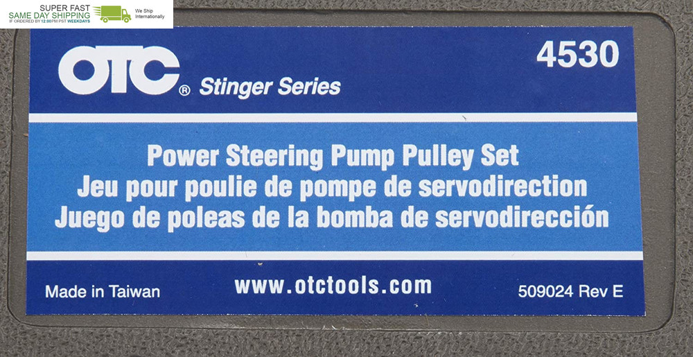 Power Steering Pump Pulley Service Set