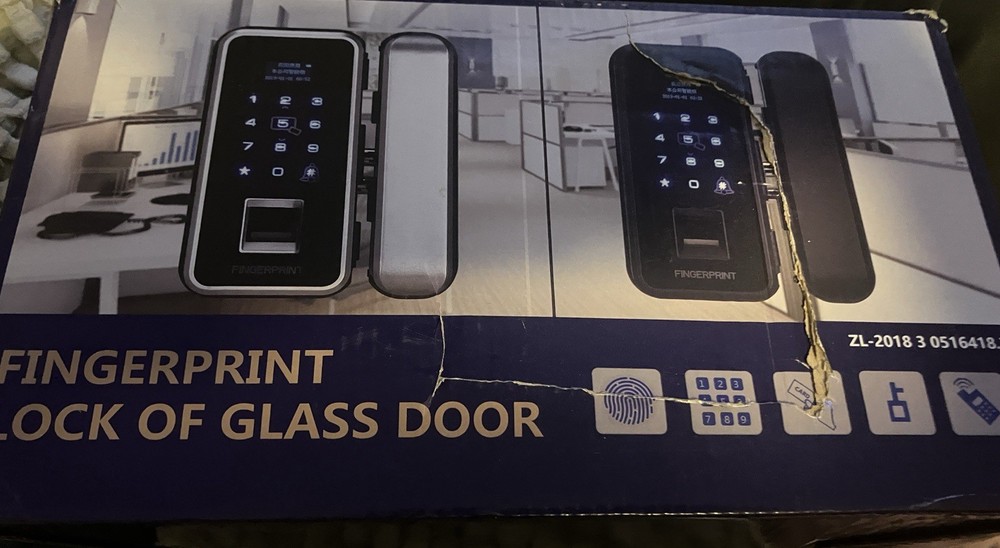 Glass Door Finger Print Lock