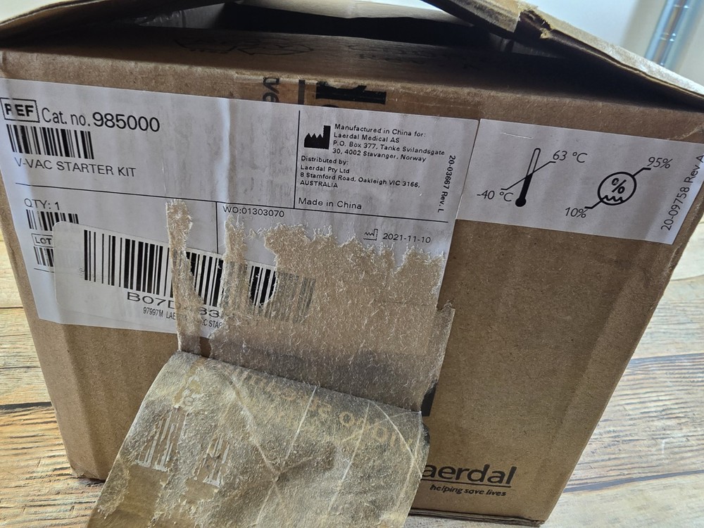 Laerdal V-Vac Starter Kit #985000 (Brand New)