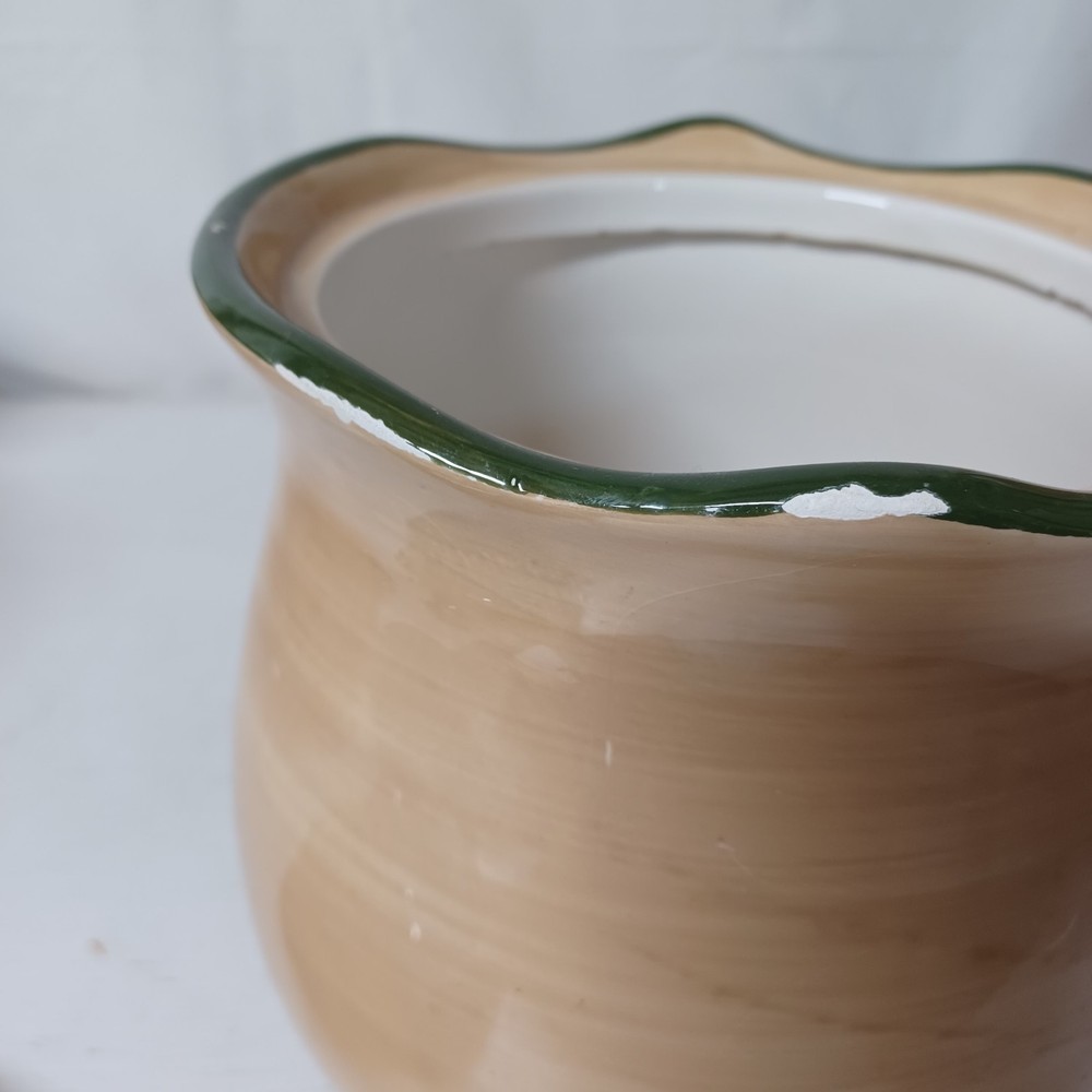 Home Trends Granada 8.5" Canister Stoneware Replacement With Lid
