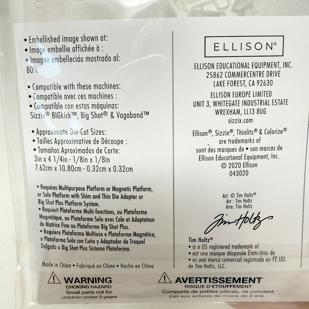 Sizzix Tim Holtz Thinlits Halloween Bundle Pumpkinhead Day of Dead NEW