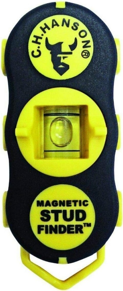 Compact Magnetic Stud Finder Pair - Hands-Free Convenience for DIY Projects