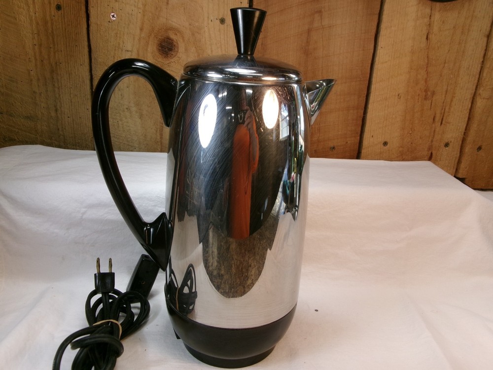 Vintage Farberware Superfast Fully Automatic Percolator Coffee Maker ~ Untested