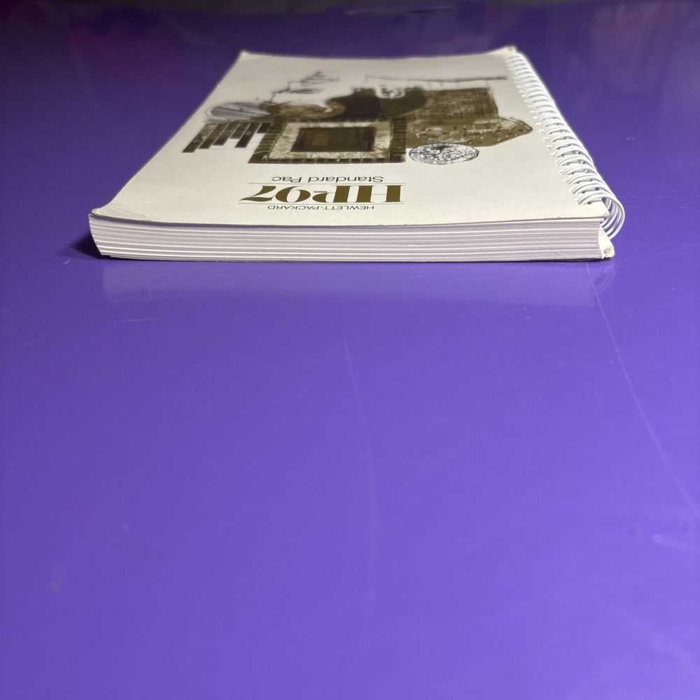 Vintage HP-97 Standard Pac Manual - Pristine Interior