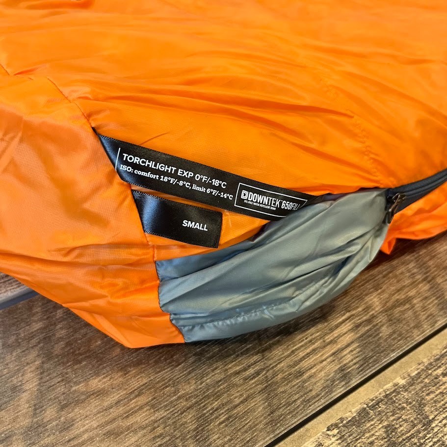Big Agnes Torchlight EXP 0 Down Sleeping Bag - Used