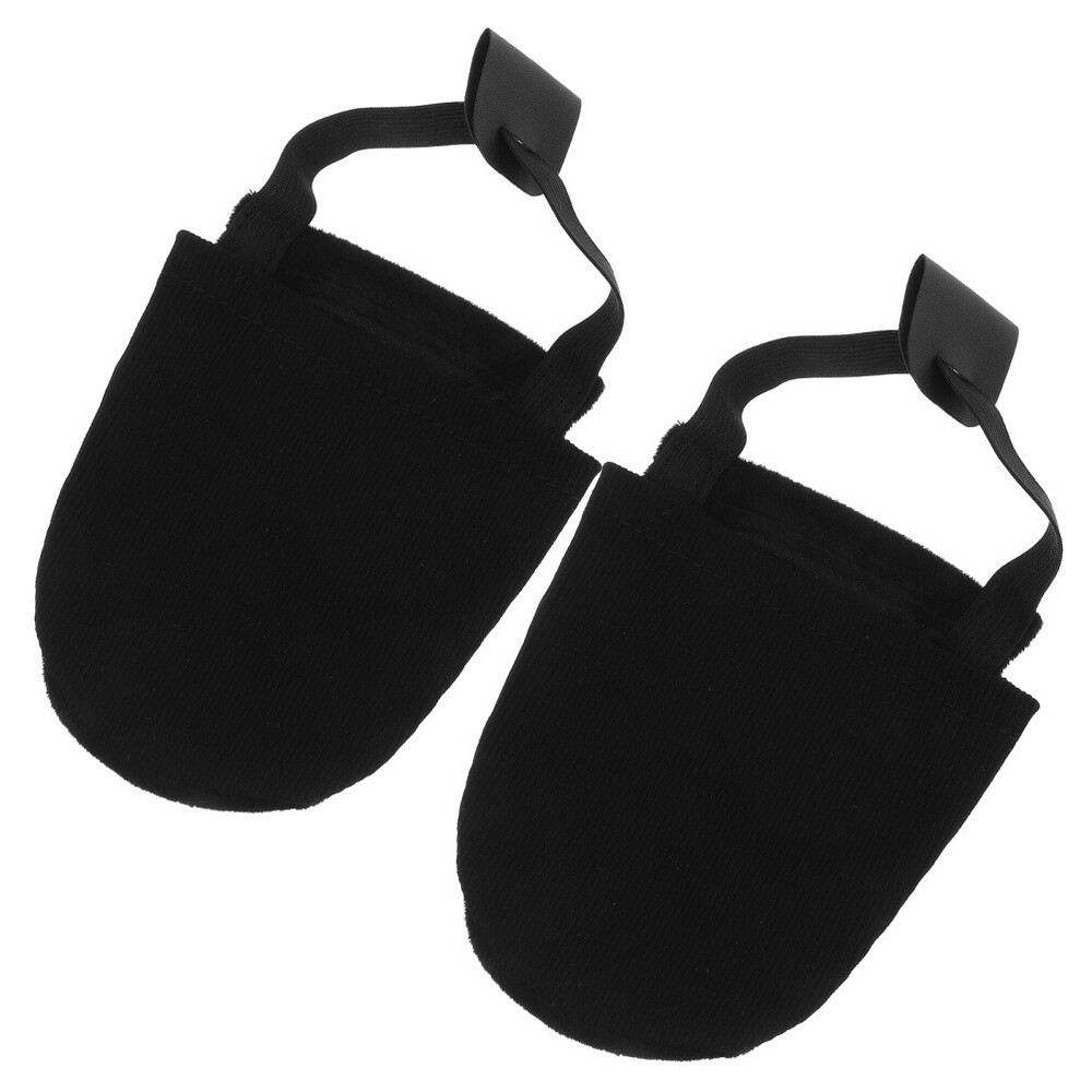 1 Pair Bowling for Men Elastic Bowling Slider Black Bowling